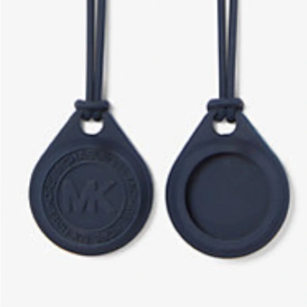 Michael Kors Blue Set of 2 Air Tag Cover